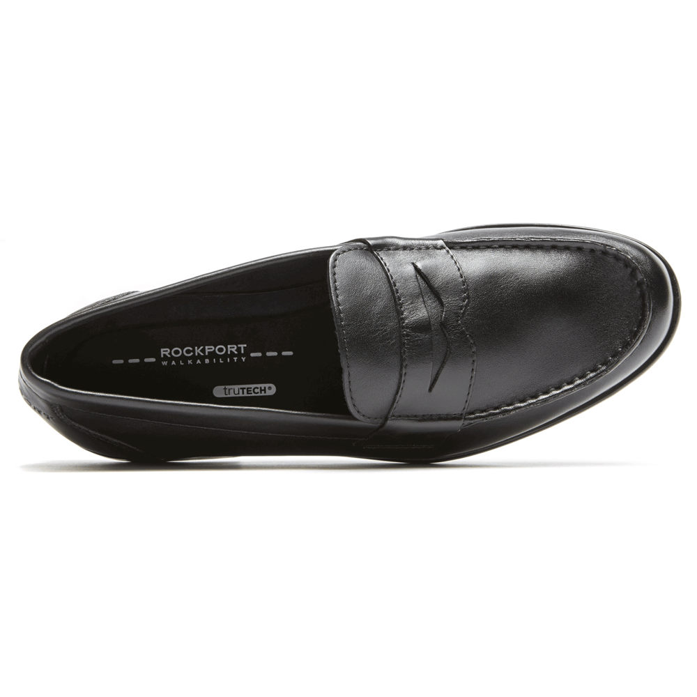 Rockport Loafers Herre Svart - Classic Penny - QZJK45921